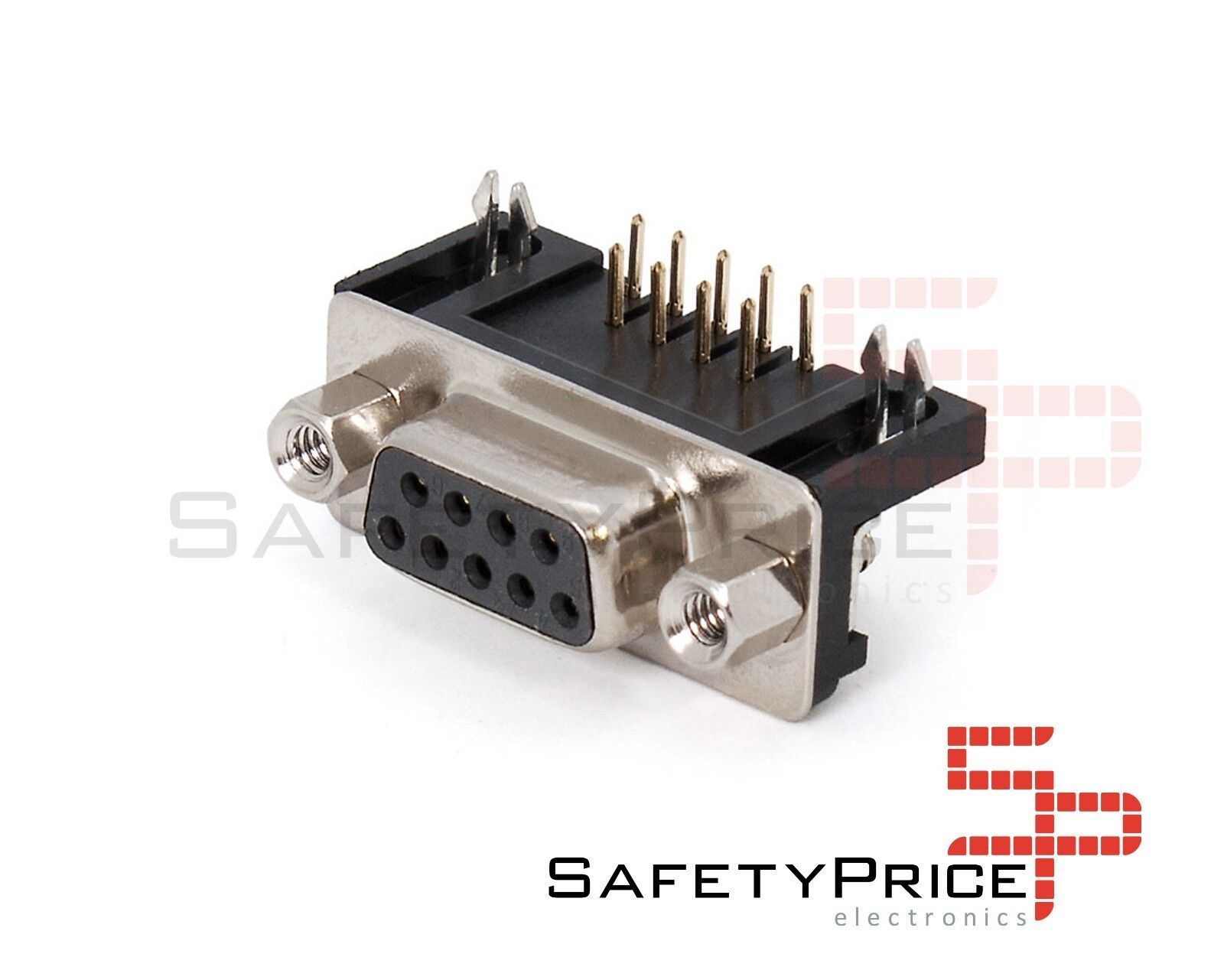 FICHE DB9 FEMELLE PCB SUR CHASSIS