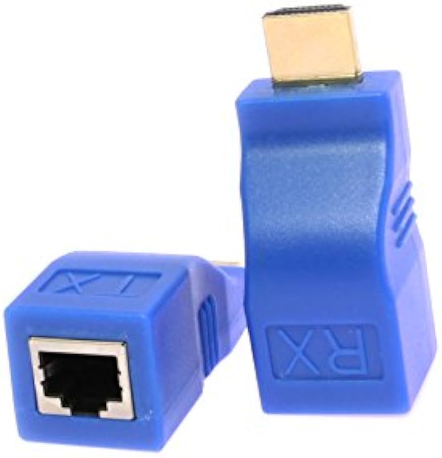 EXTENSEUR 30 METRES 1 CABLE RJ45 BLEU