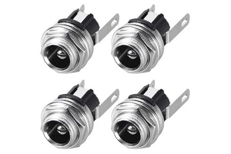 FICHE DC FEMELLE CHASSIS METAL