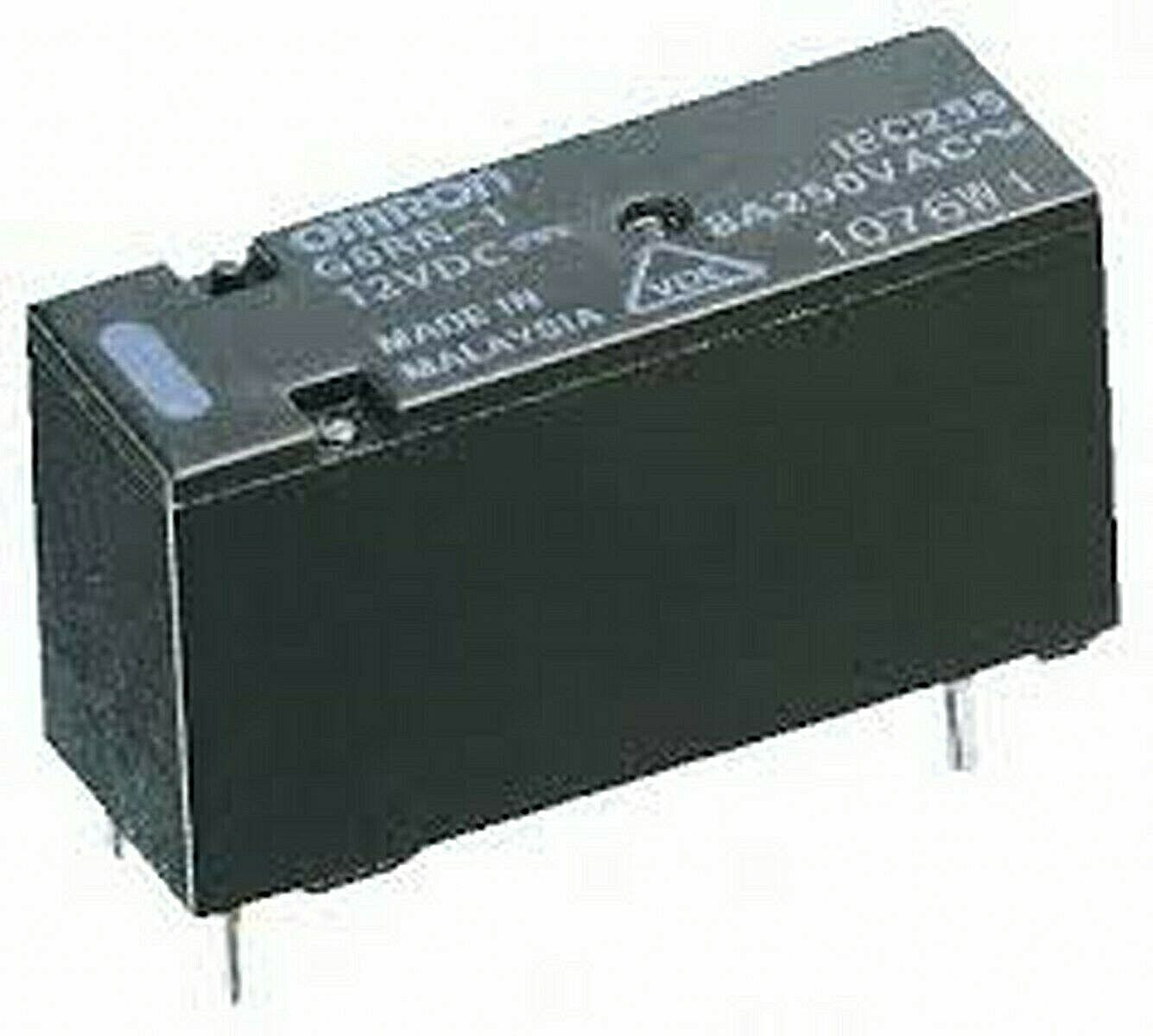 RELAIS 5V 5 COSSE NOIR 8A 250V