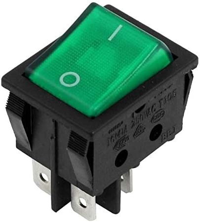 BOUTON VOYANT LARGE 4 COSSE VERT