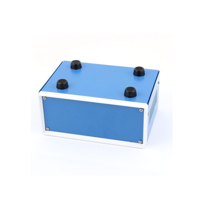 BOITIER PLASTIQUE BLEU POUR PROJET 170X130X75 mm