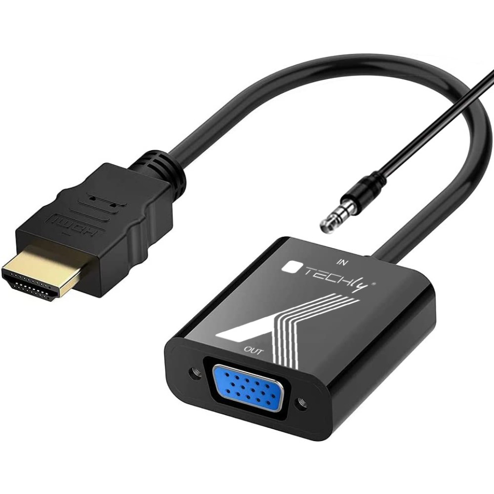 ADAPTATEUR HDMI TO VGA AVEC AUDIO SONO-LIGHT