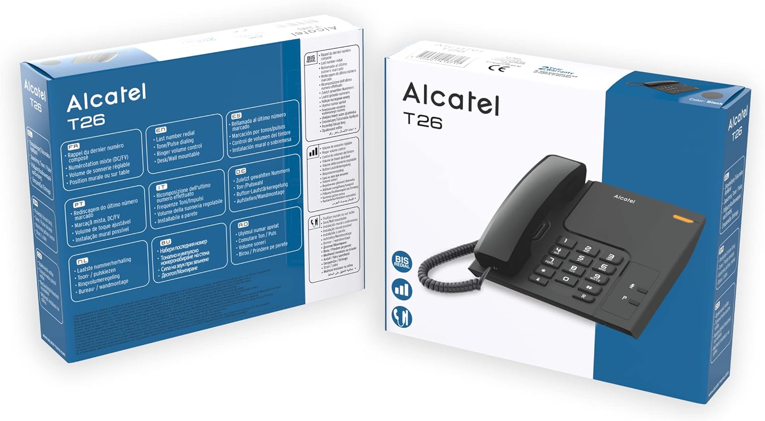 TÉLÉPHONE FIXE FILAIRE ALCATEL T26