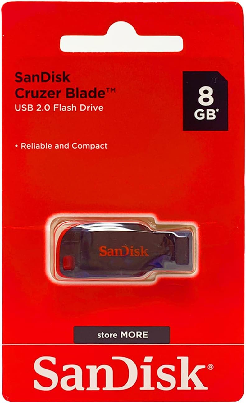 FLASH DISQUE CLÉ USB 8 GB SANDISC