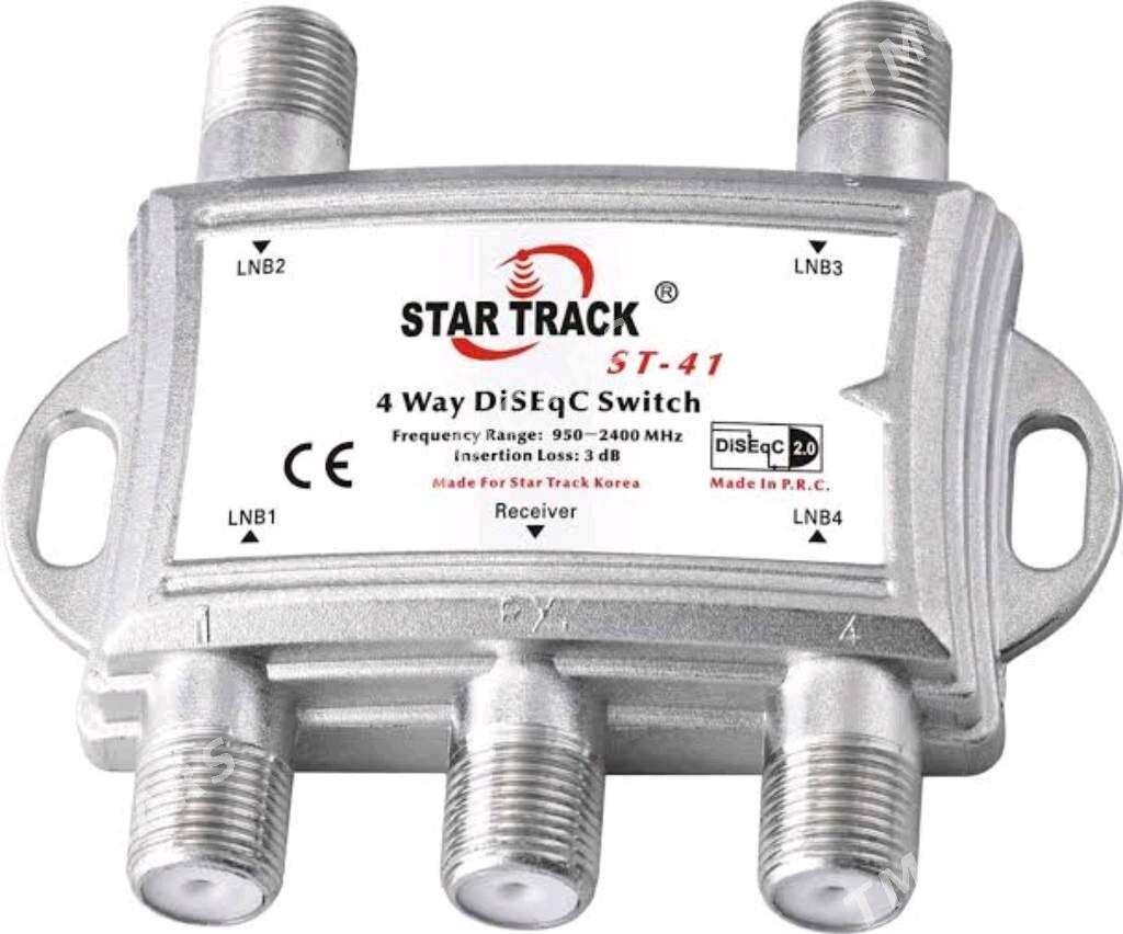 SWITCHER DISEQ 4 ENTREE STARTRACK ST41