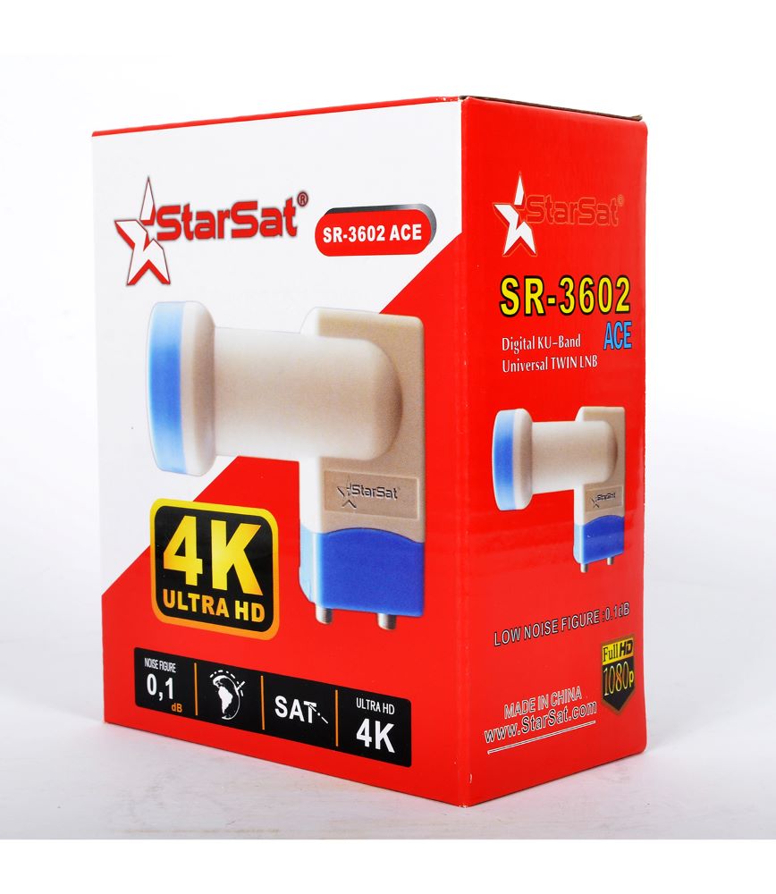 TETE 2 SORTIE UNIVERSEL STARSAT SR3602ACE