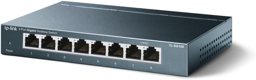 SWITCH RESEAUX 8 PORTS PIX-LINK LV-SW08B