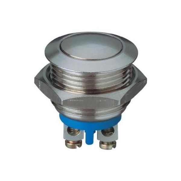 BOUTON POUSSOIRES ROND METAL PRO