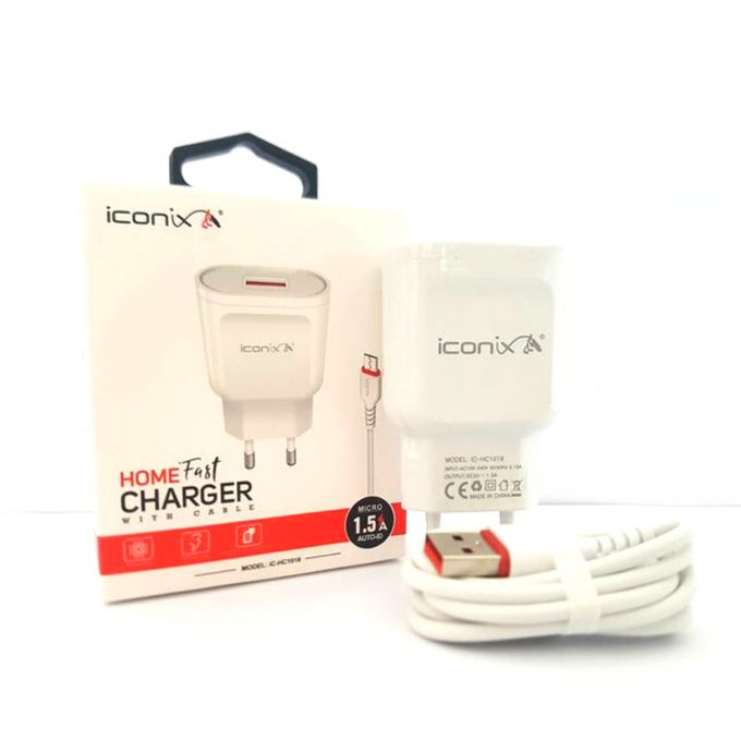 HC1018 CHARGEUR IPHONE V8 TYPE C 1.5A ICONIX