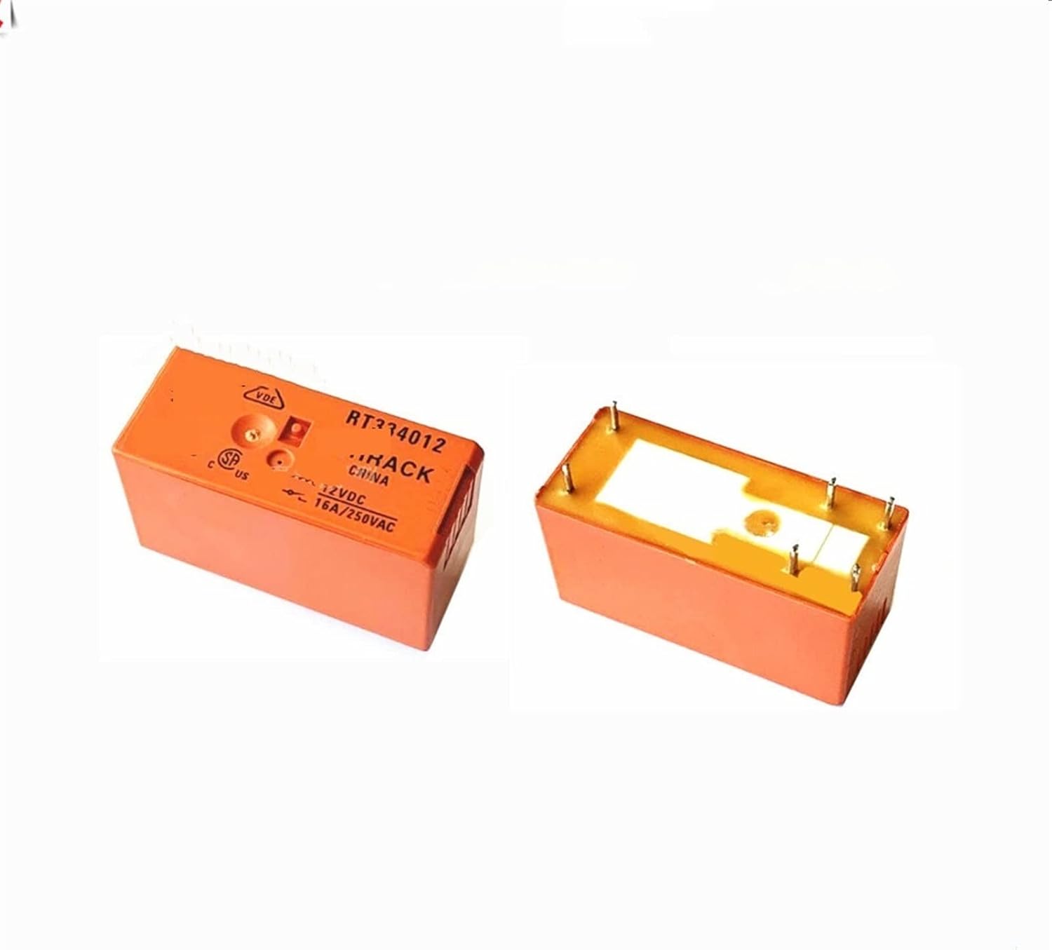 RT334012 RELAIS 12V 6 COSSE 1 LAME SCHRACK