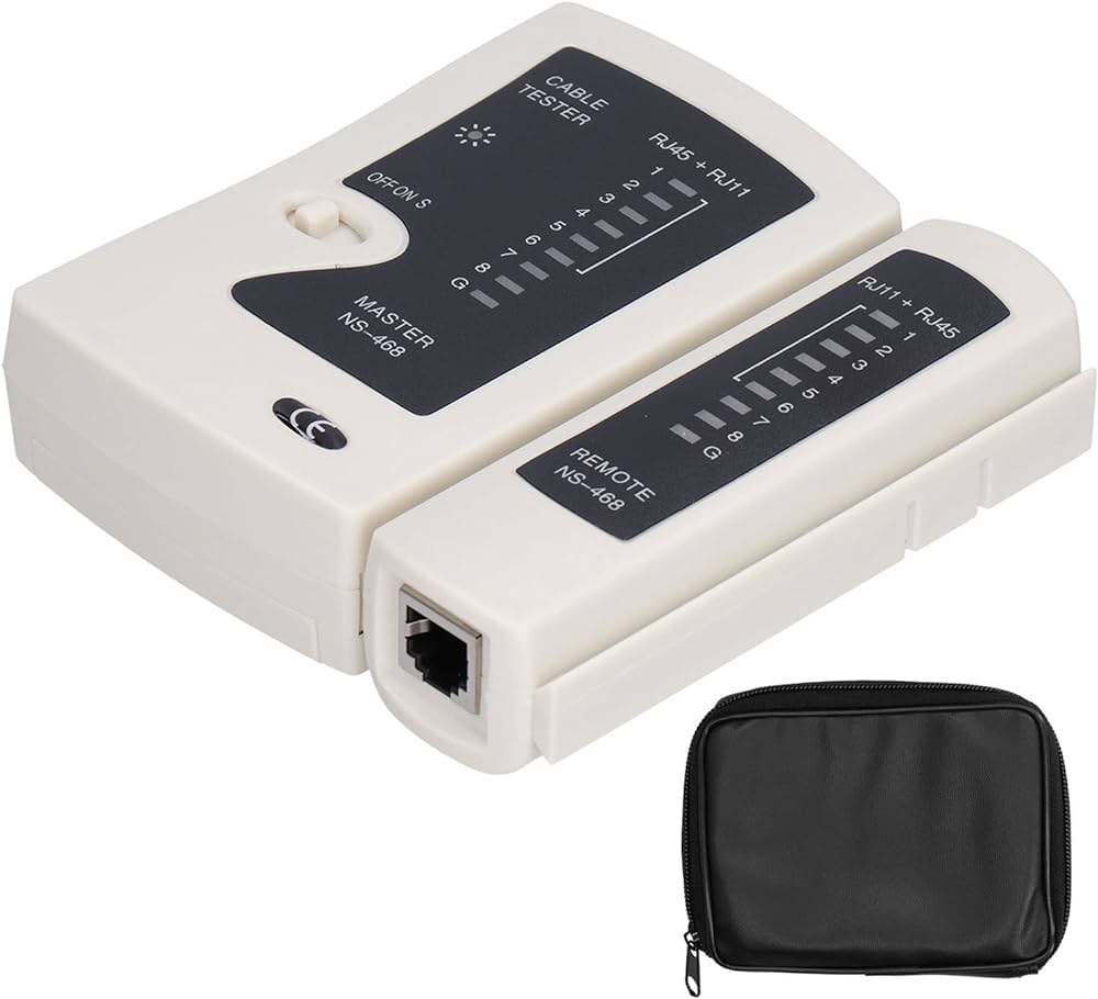 TESTEUR RÉSEAU RJ45 SIMPLE JS468 